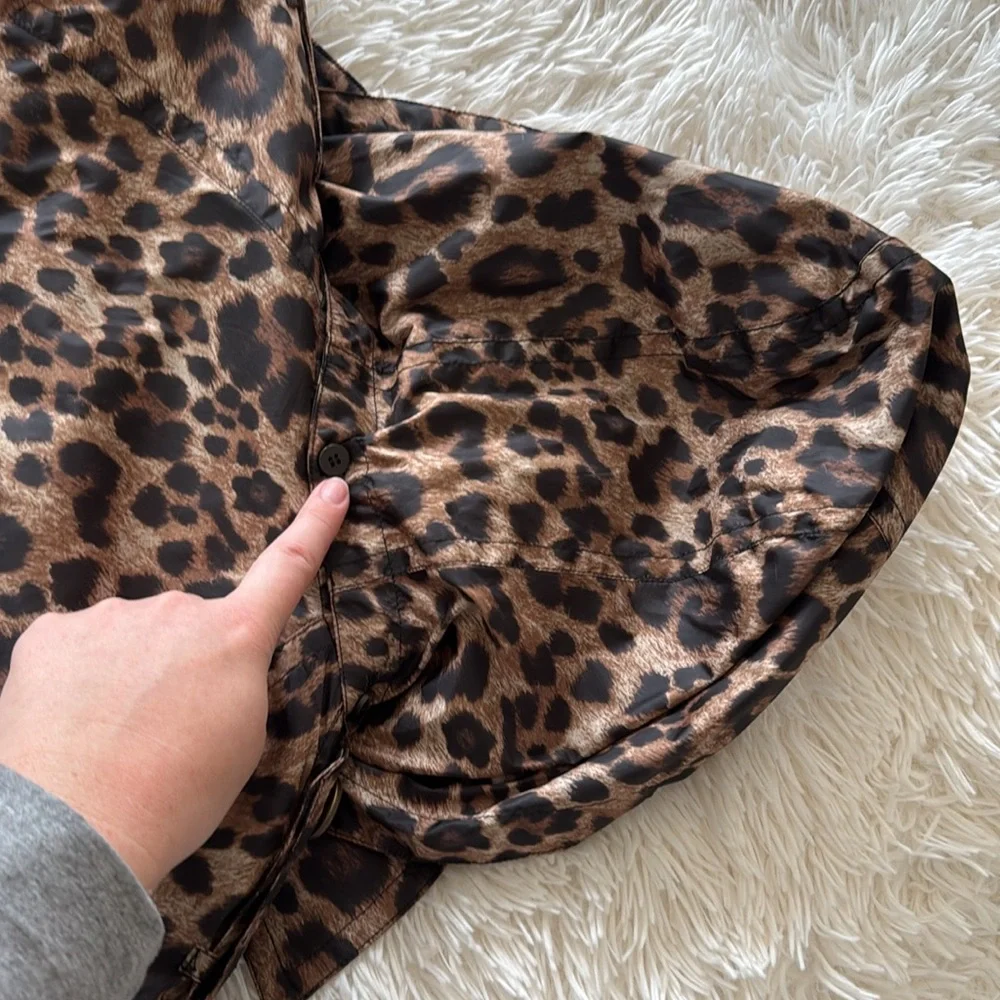 MICHAEL Michael Kors Leopard Print Jacket - Picture 5 of 5